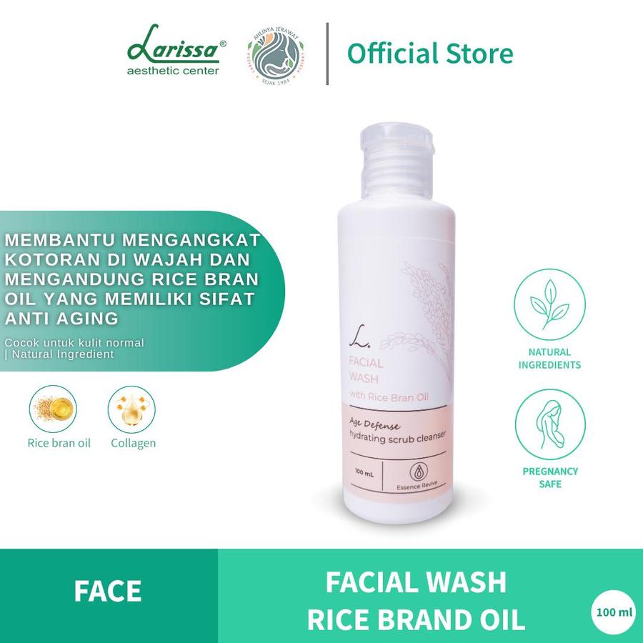 L Facial Wash with Rice Bran Oil