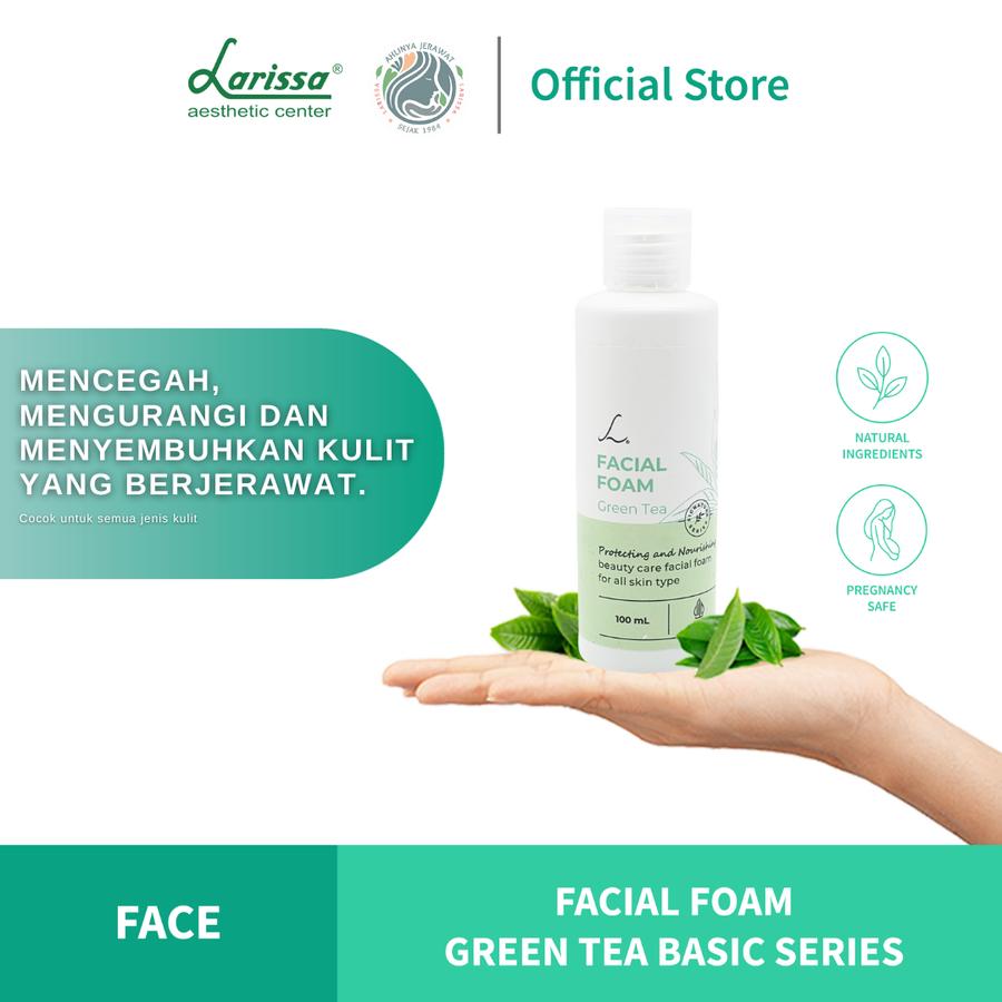 L Facial Foam Green Tea