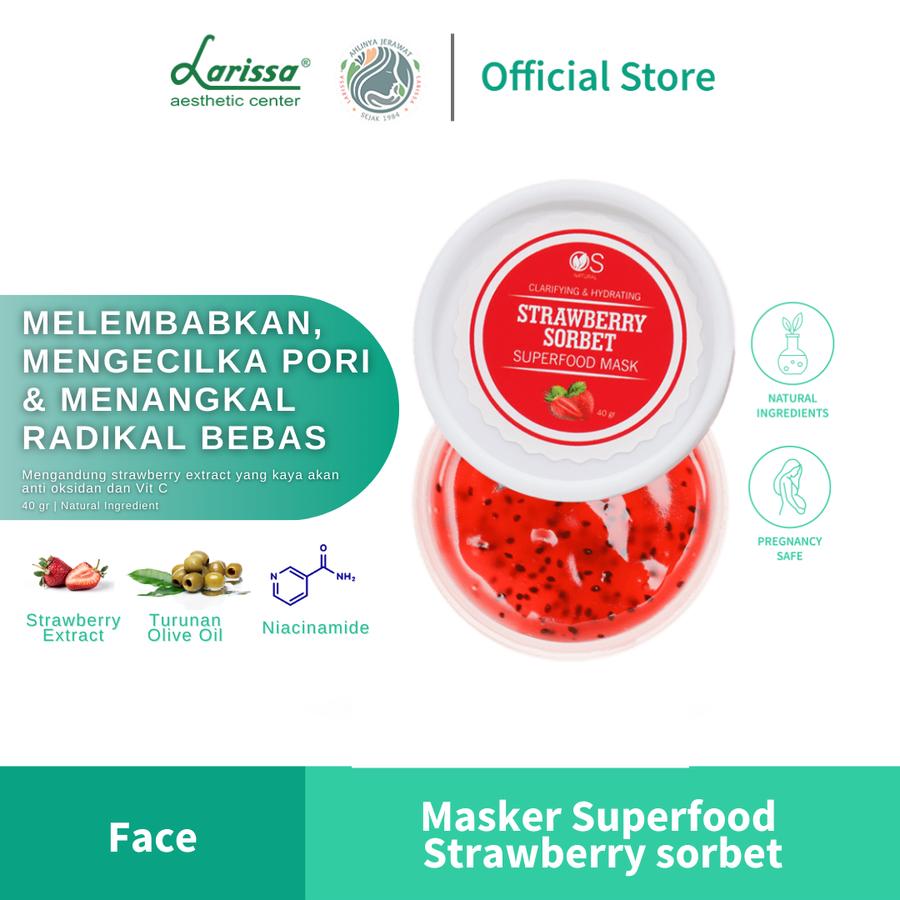 OSN Superfood Mask Strawberry Sorbet